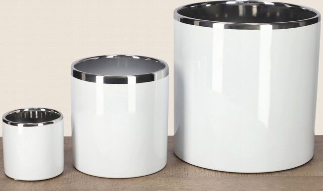 Doniczka donica osłonka na kwiaty fi 150 cylinder