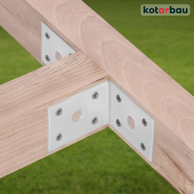 Kątownik łącznik ciesielski 50x50x35 - 25 szt.