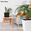 Doniczka ogrodowa rattan z wkładem umbra 17x17 cm zestaw 2 szt.