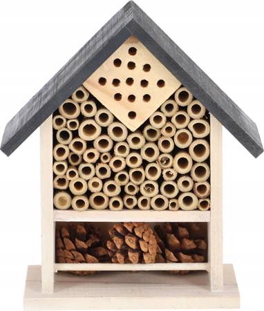 dom domek dla owadów pszczół karmnik budka lęgowa